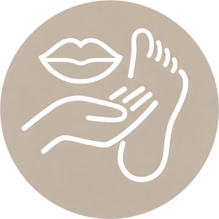 Für Hände, Lippen, Ellbogen & Füße